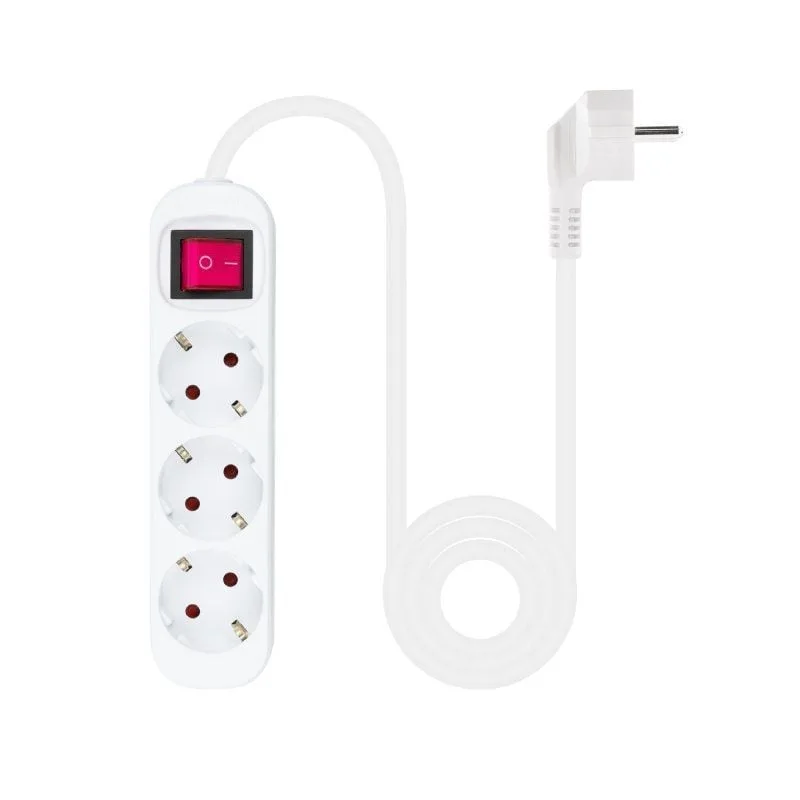 Regleta con Interruptor Nanocable 10.38.0003, foto 2
