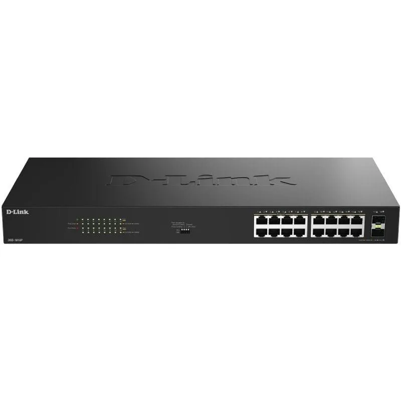 Switch D-Link DGS-1018P/E 18 Puertos