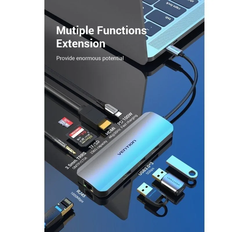 Docking USB Tipo-C Vention TOLHB, foto 2