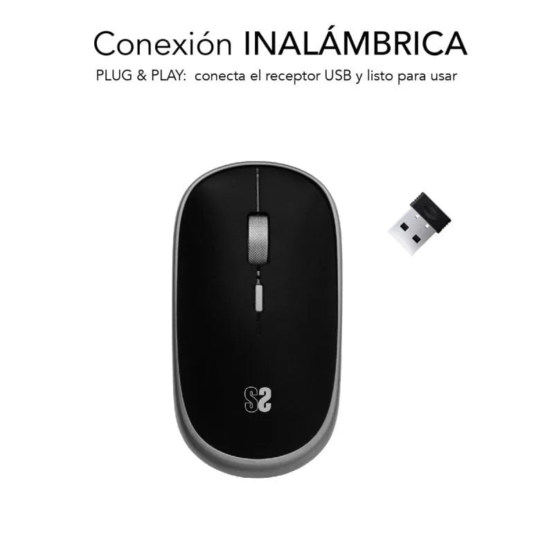 Ratón Mini Inalámbrico Subblim Wireless Mini, foto 2