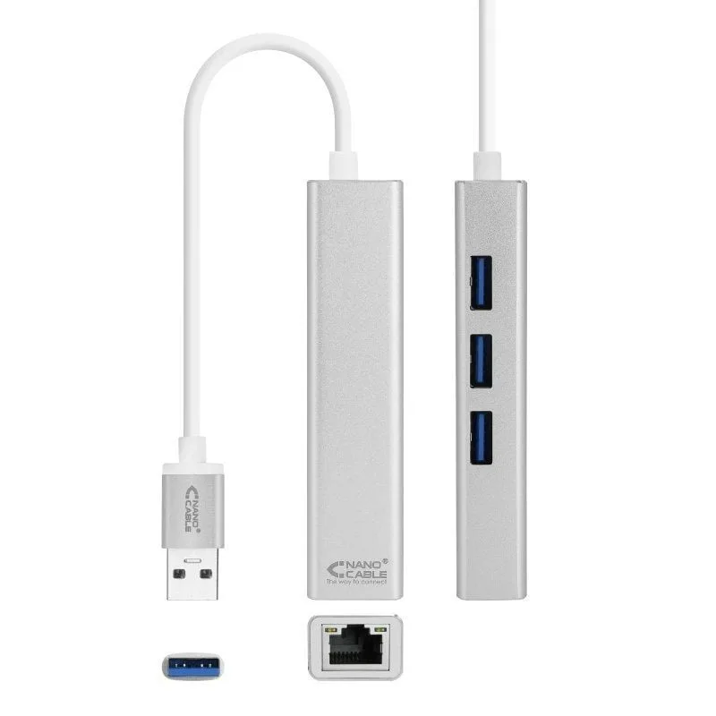 Hub USB 3.0 Nanocable 10.03.0403
