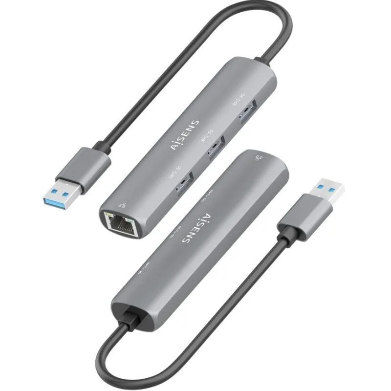 Hub USB Aisens ASUC-4P034-GR, foto 3