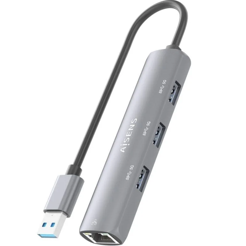 Hub USB Aisens ASUC-4P034-GR, foto 4