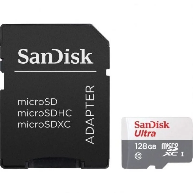 Tarjeta de Memoria SanDisk Ultra 128GB microSD XC con Adaptador, foto 3