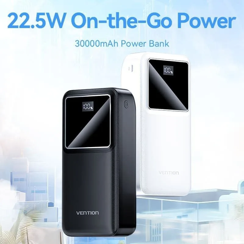 Powerbank 30000mAh Vention FHMW0, foto 2