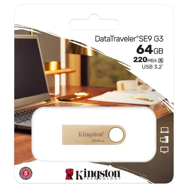 Pendrive 64GB Kingston DataTraveler SE9 G3 USB 3.2, foto 2