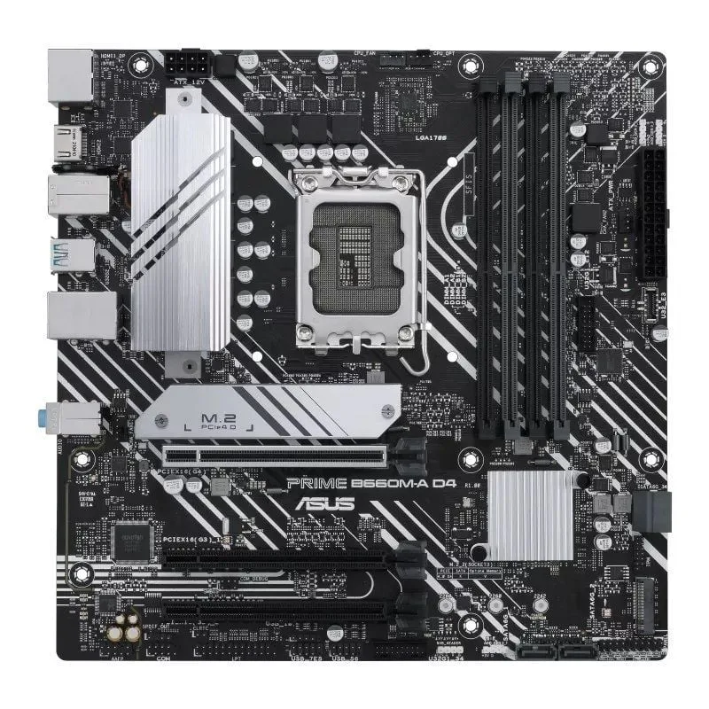 Placa Base Asus Prime B660M-A D4-CSM, foto 2