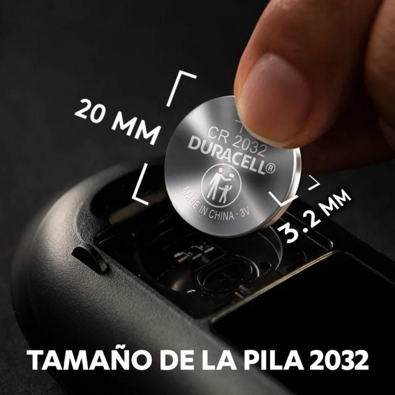 Pack de 5 Pilas de Botón Duracell DL2032B5, foto 3