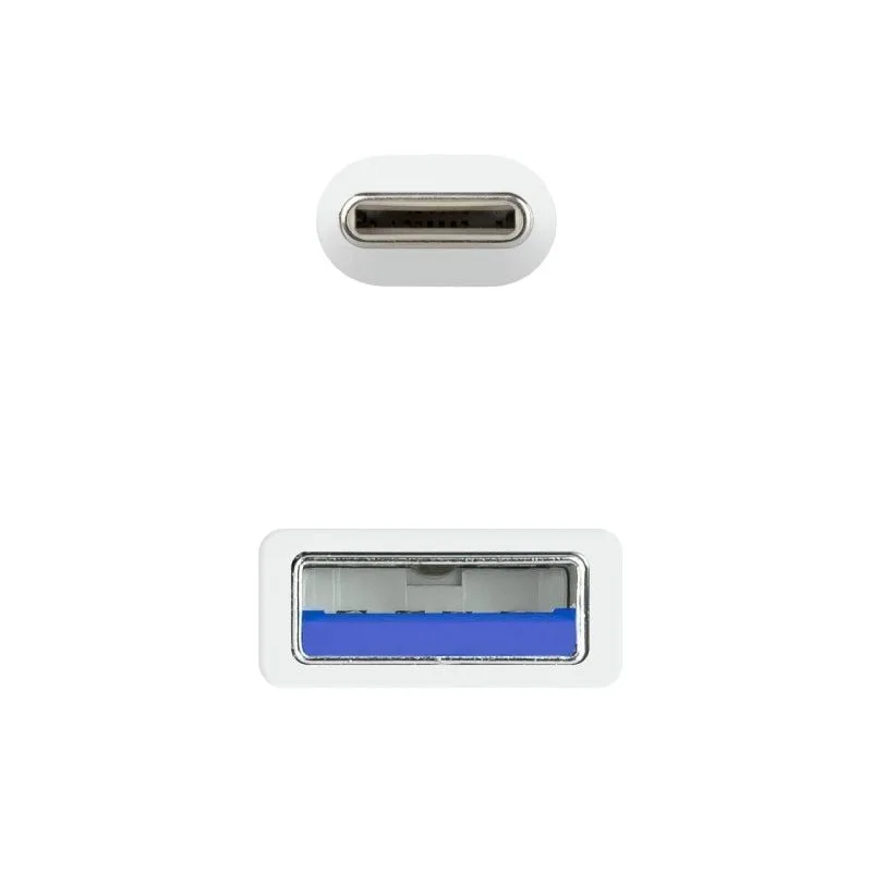 Cable USB 3.1 Tipo-C Nanocable 10.01.4001-L150-W, foto 3