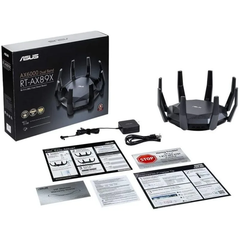 Router Inalámbrico Asus RT-AX89X, foto 4