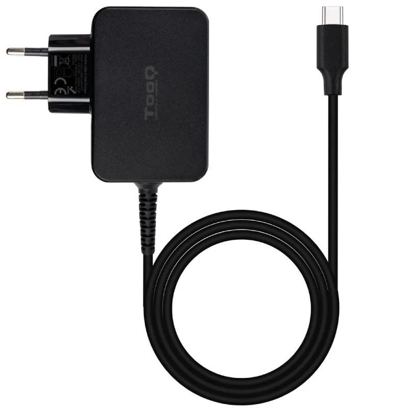 Cargador de Portátil GaN TooQ TQLC-USBCGAN45PD USB Tipo-C