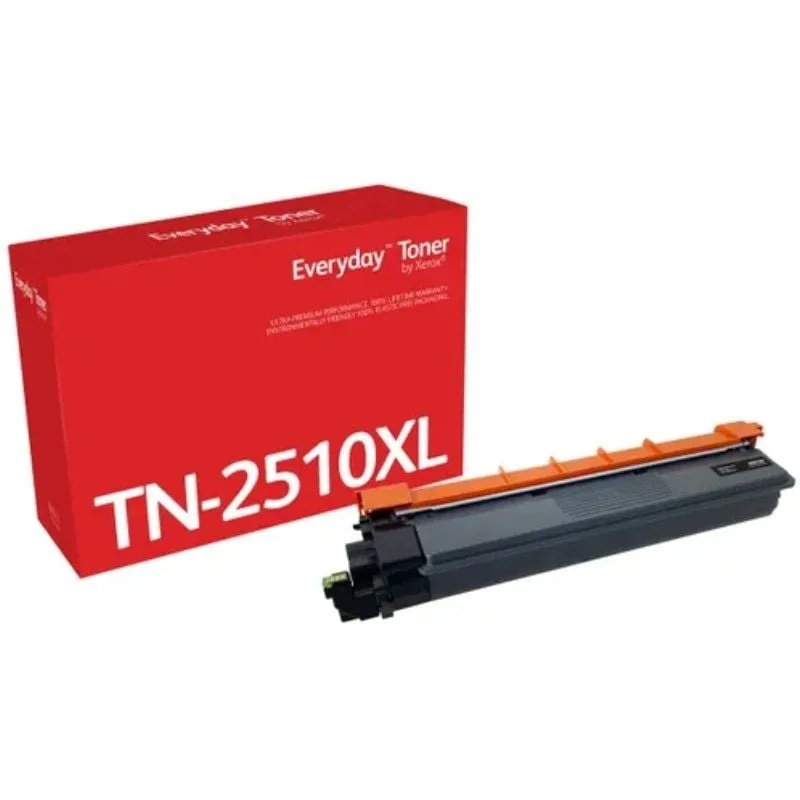 Tóner compatible Xerox 006R04870 compatible con Brother TN2510XL Alta Capacidad