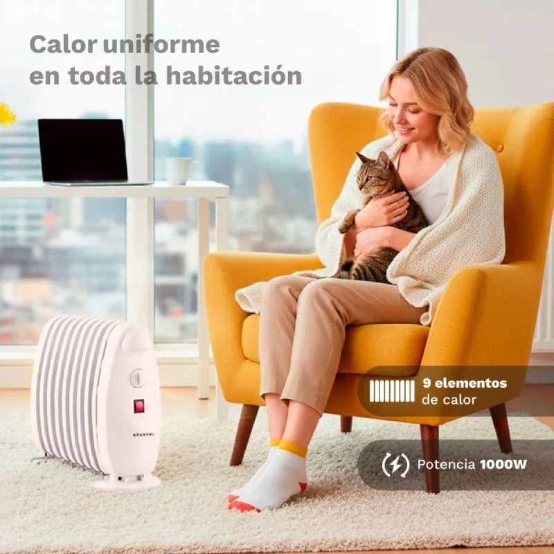 Radiador de Aceite Grunkel RACP-100D, foto 4