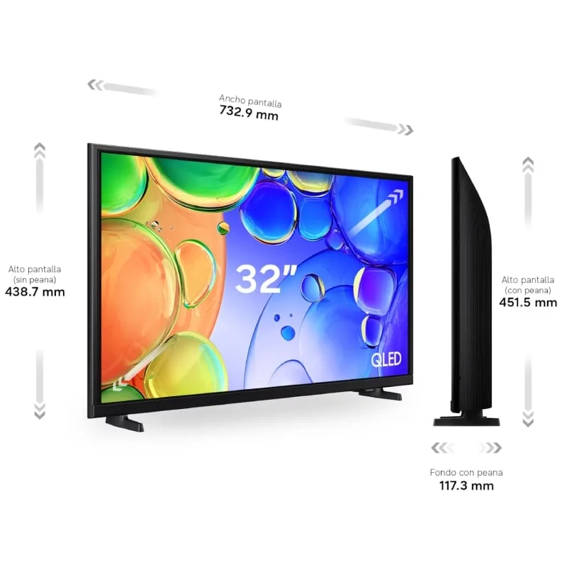 Televisor Samsung QLED Q5F 32", foto 2