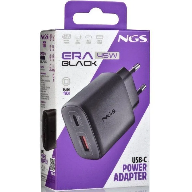 Cargador de Pared GaN NGS Era 45W, foto 5