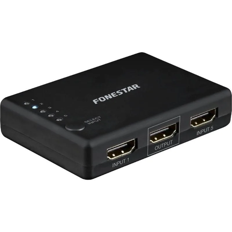 Conmutador HDMI Fonestar FO-22SW51