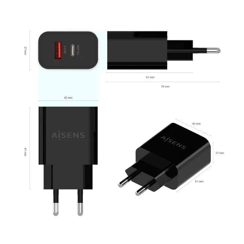 Cargador de Pared Aisens A110-0682, foto 3