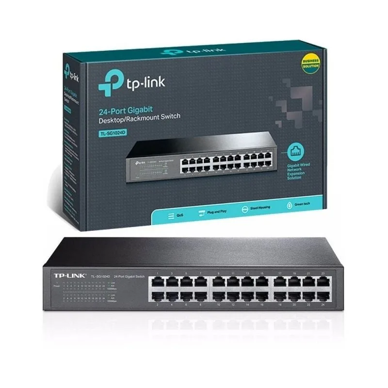 Switch TP-Link TL-SG1024D 24 Puertos, foto 3