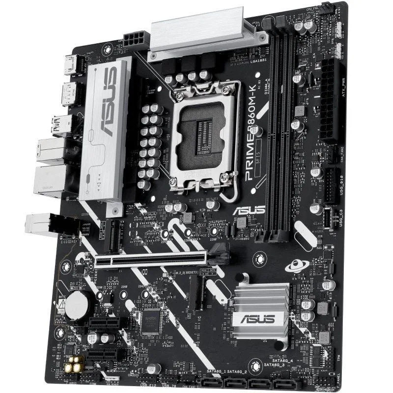 Placa Base Asus Prime B860M-K Socket 1851, foto 4