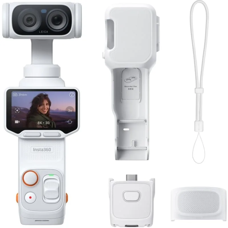 Cámara Digital Deportiva Insta360 Luna Ultra Pack Standard