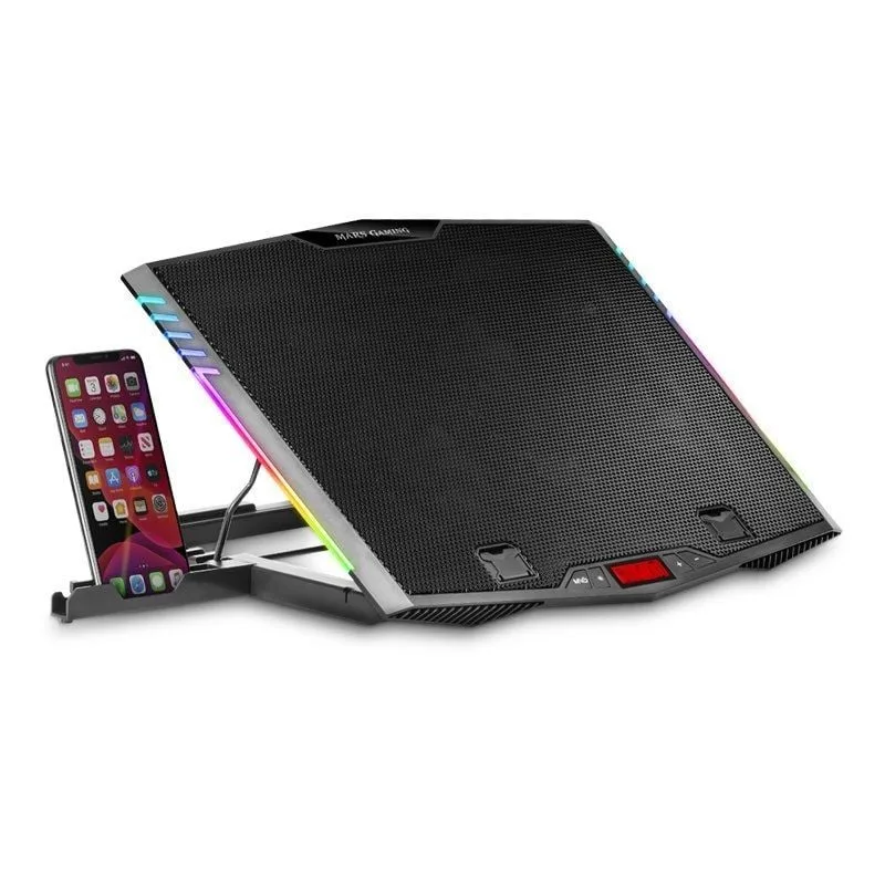 Soporte Refrigerante Mars Gaming MNBC5 para Portátiles hasta 17.3", foto 2