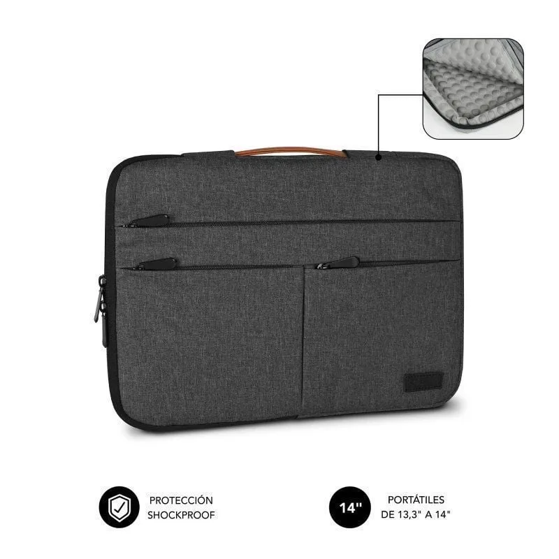 Funda Subblim Air Padding 360 Sleeve para Portátiles hasta 14"