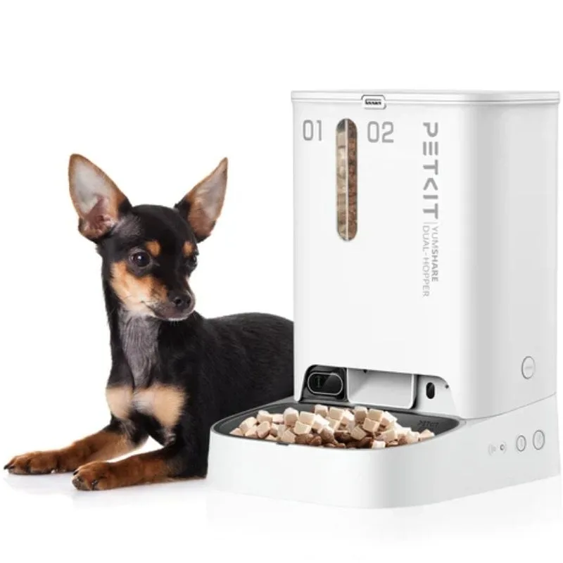 Comedero de mascotas Inteligente PetKit YumShare Dual-Hopper, foto 2