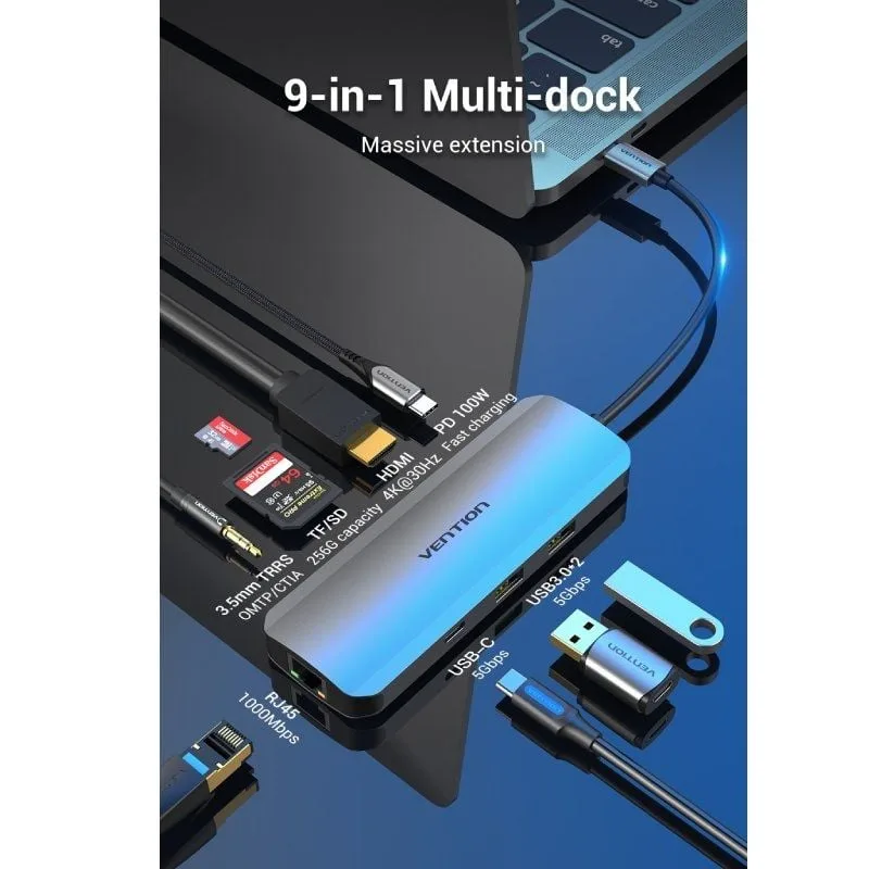 Docking USB Tipo-C Vention TOMHB, foto 2