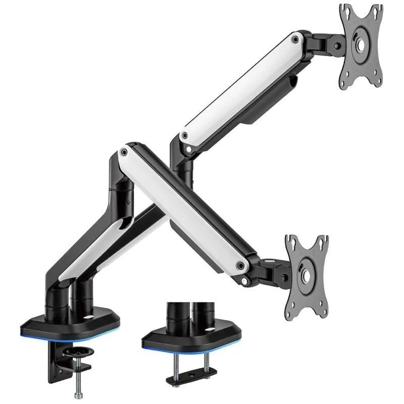 Soporte Gaming para 2 Monitores Aisens DT32TSR-297