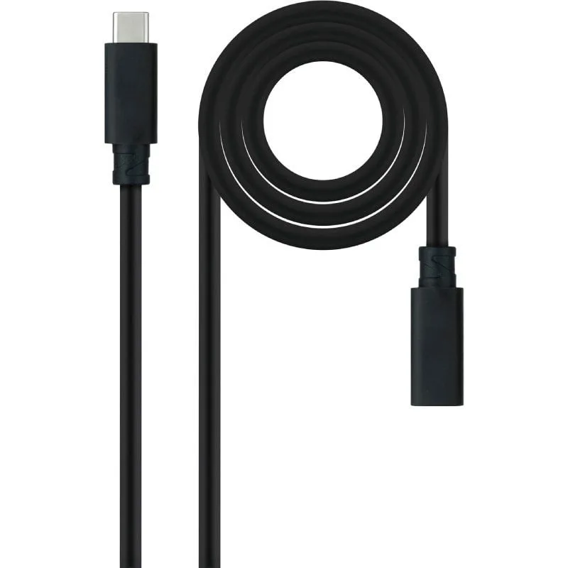 Cable Alargador USB Tipo-C 3.2 Nanocable 10.01.4502