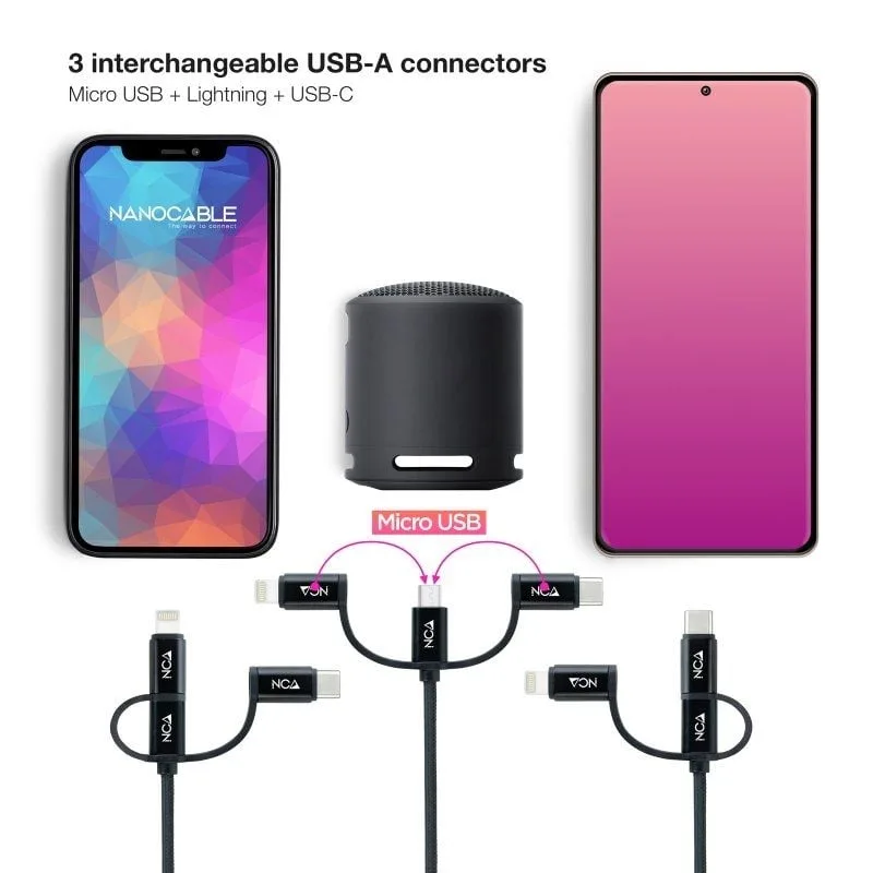 Cable USB 2.0 Nanocable 10.01.3200, foto 3