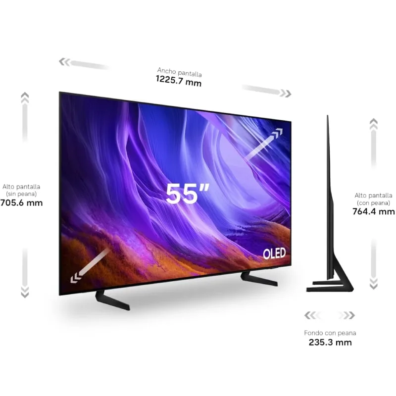 Televisor Samsung OLED S83H TQ55S83HAE 55", foto 2