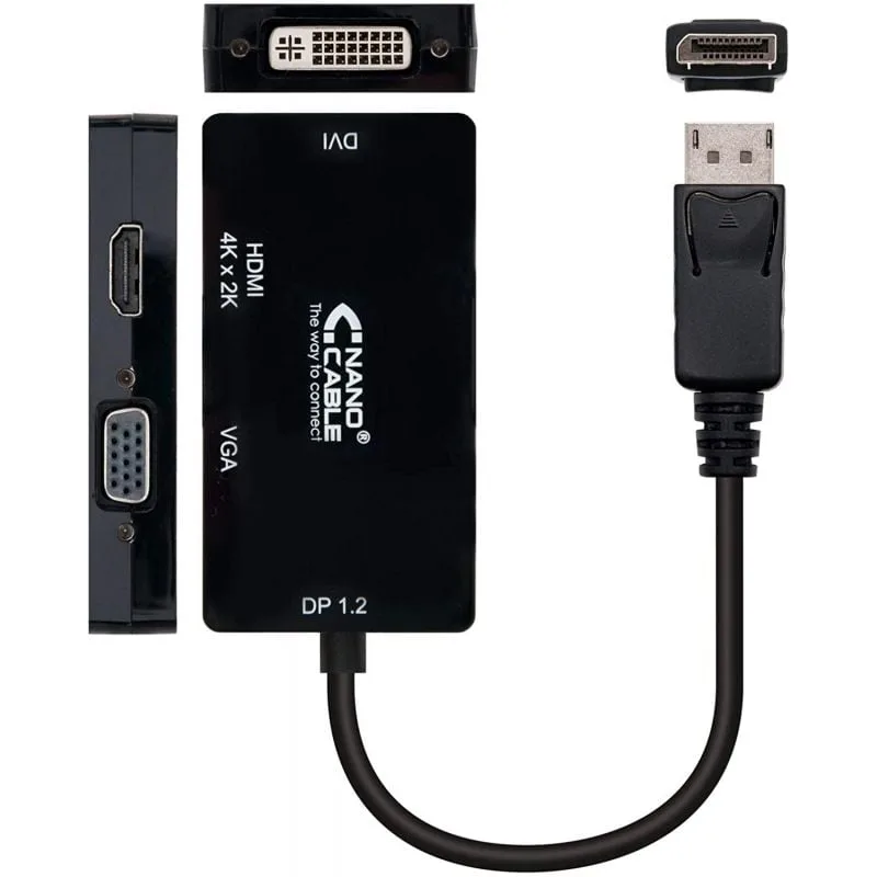 Cable Conversor Nanocable 10.16.3301-BK, foto 2