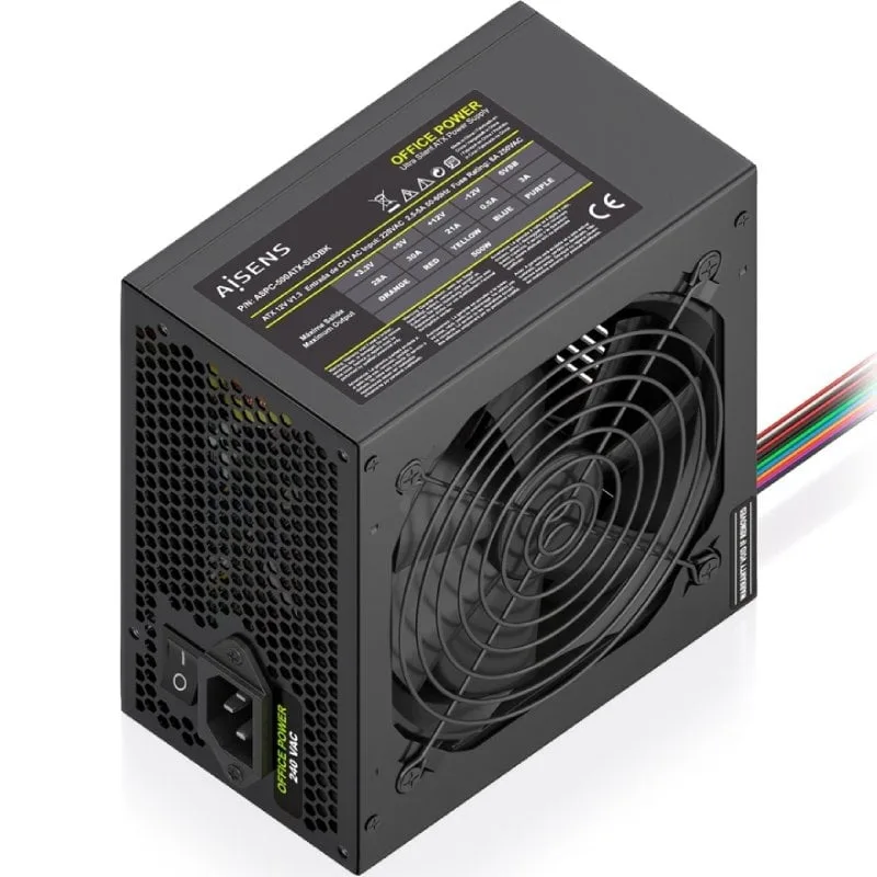 Fuente de Alimentación Aisens ASPC-500ATX-SEOBK