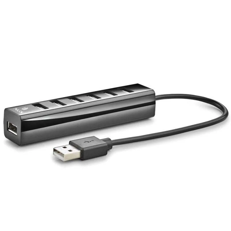 Hub USB 2.0 con Alimentación Externa NGS IHUB7 Tiny, foto 4