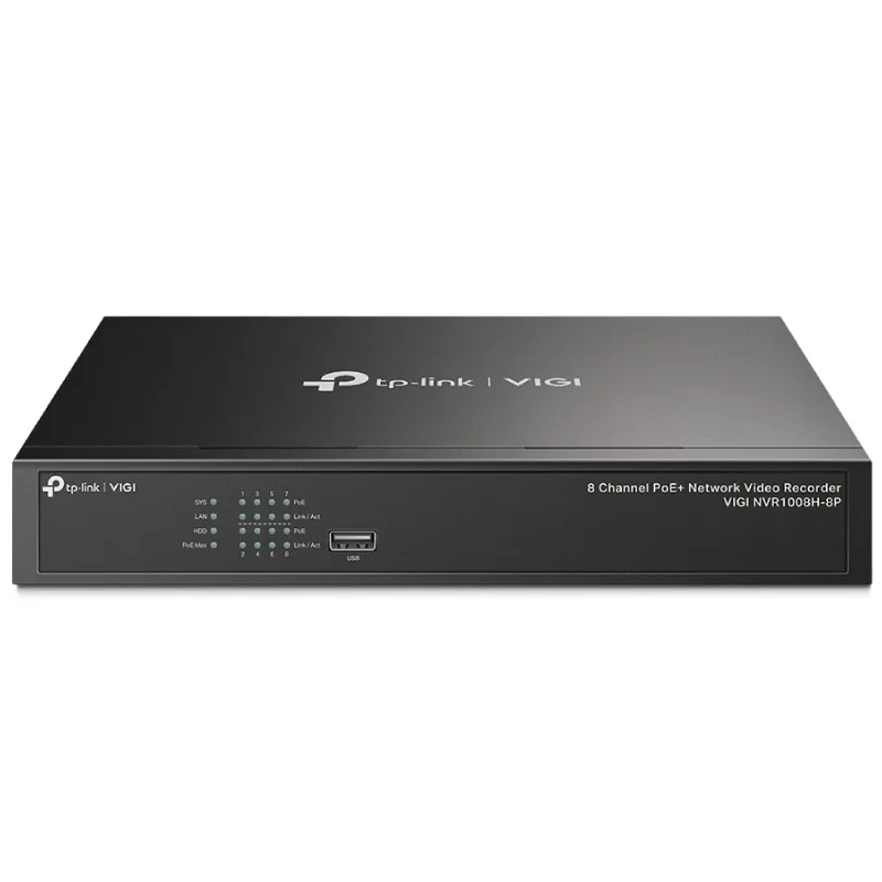 Videograbador TP-Link VIGI NVR1008H-8P