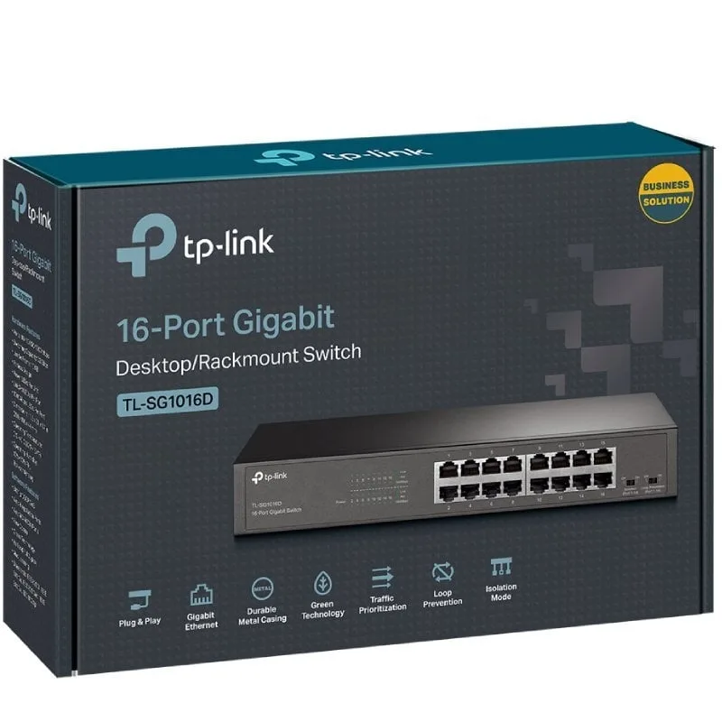 Switch TP-Link TL-SG1016DE, foto 2