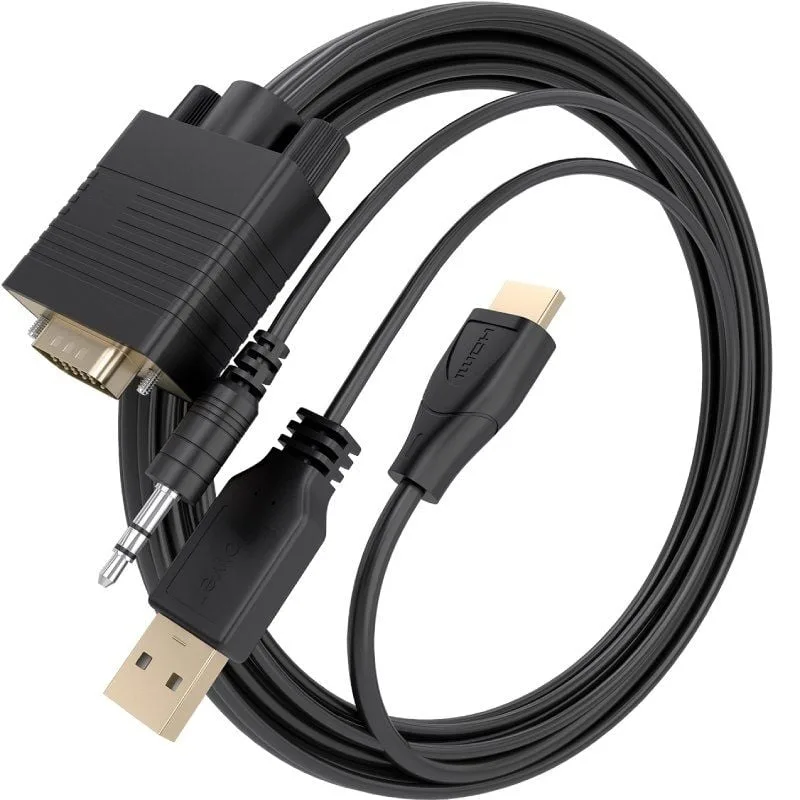 Cable Conversor Aisens A122-1014 SVGA Macho - USB Macho - Jack Macho, foto 2