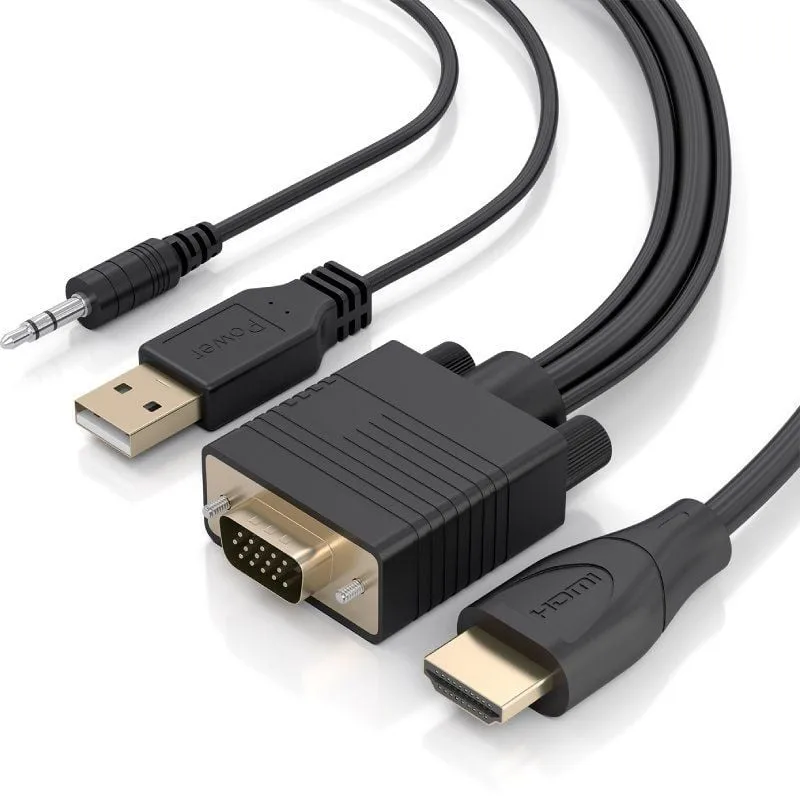 Cable Conversor Aisens A122-1014 SVGA Macho - USB Macho - Jack Macho, foto 3
