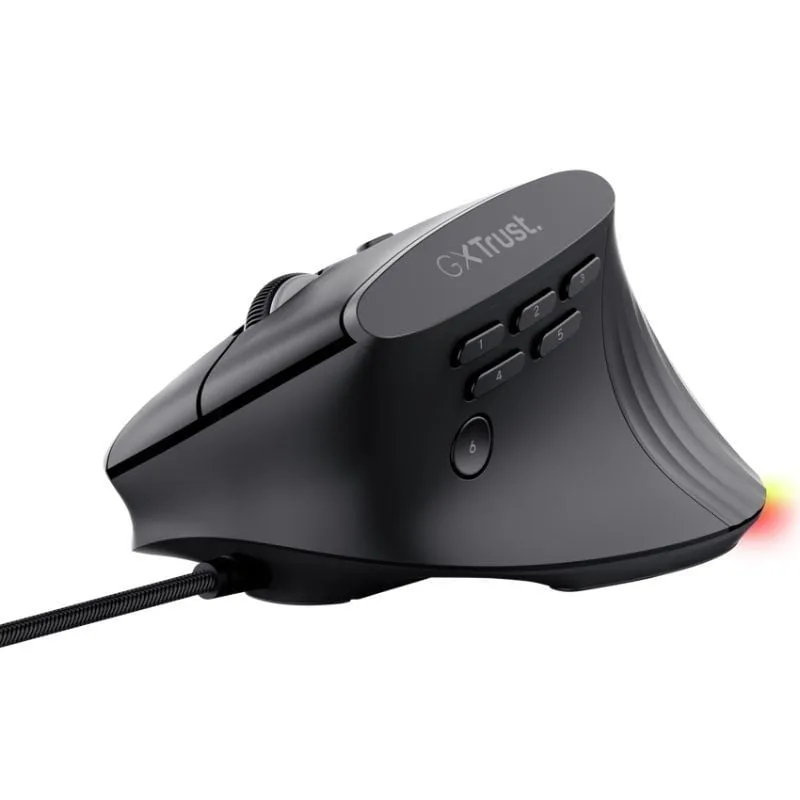 Ratón Vertical Gaming Inalámbrico Trust Gaming GXT 145 Rexxa 26024