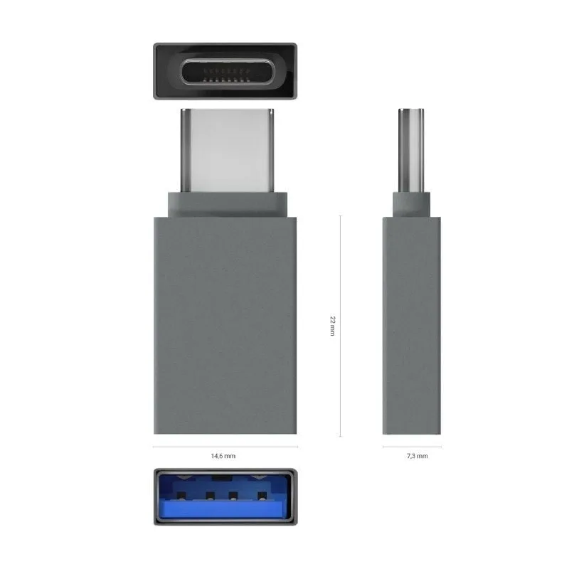 Adaptador USB 3.2 Aisens A108-0718, foto 3