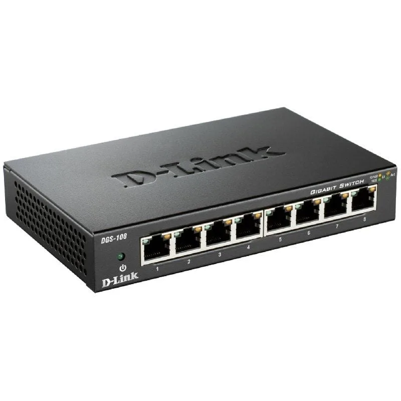 Switch D-Link DGS-108 8 Puertos, foto 2