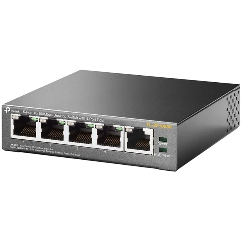 Switch TP-Link TL-SF1005P 5 Puertos, foto 2