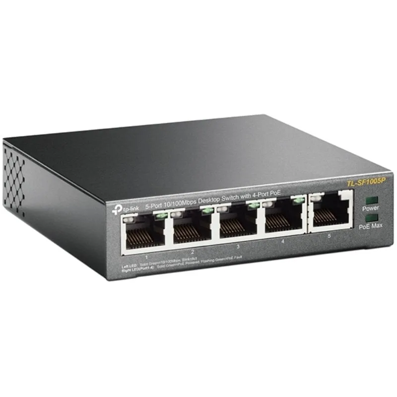 Switch TP-Link TL-SF1005P 5 Puertos, foto 3