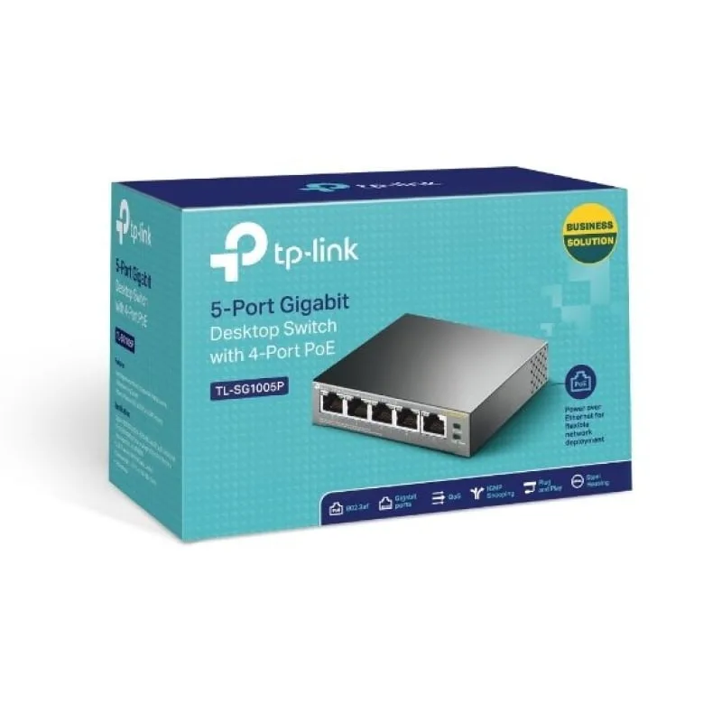 Switch TP-Link TL-SF1005P 5 Puertos, foto 4