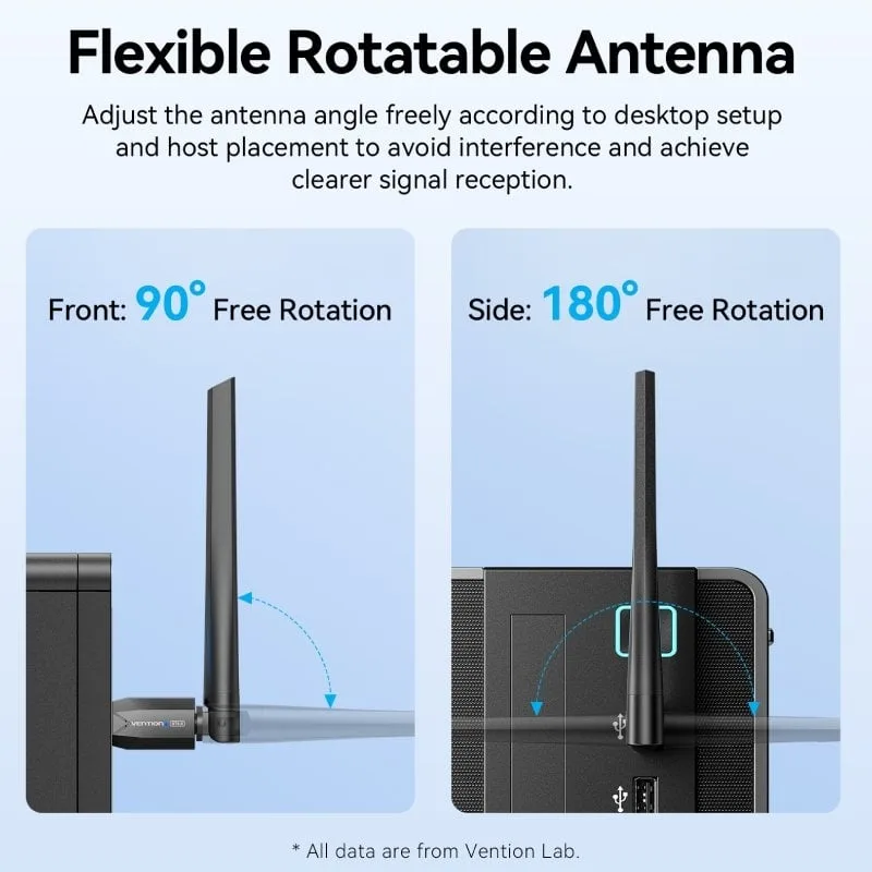 Adaptador USB - Bluetooth 6.0 Vention NAMB0, foto 5