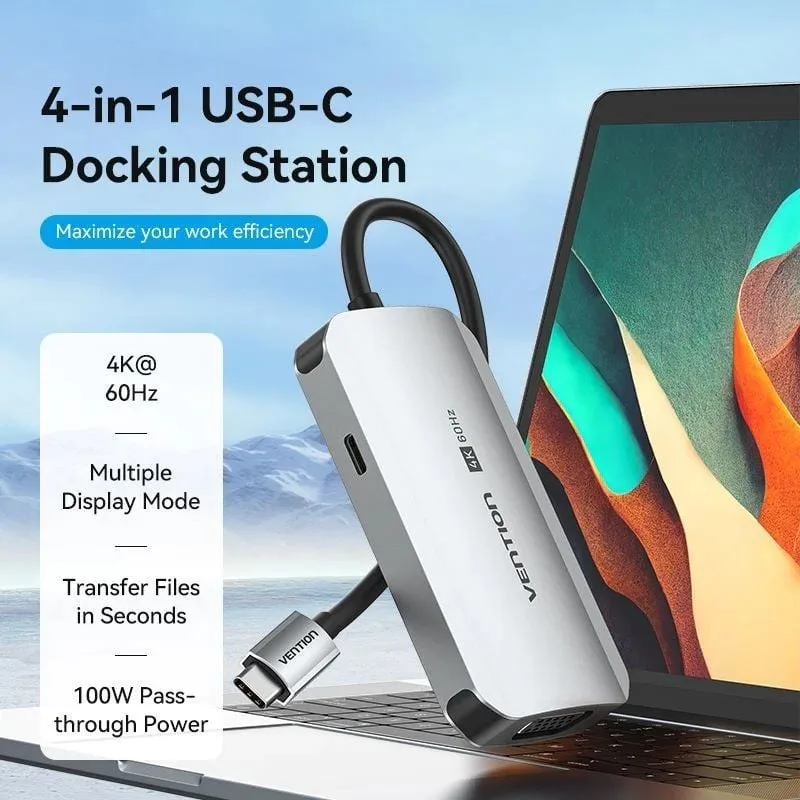 Docking USB Tipo-C Vention TQAHB, foto 2