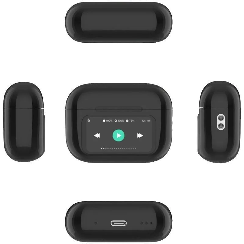 Auriculares Bluetooth Qubo TWS-400BK con estuche de carga, foto 4