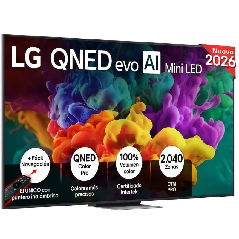 Televisor LG QNED evo AI QNED87 Mini LED 86QNED87B6A 86", foto 2