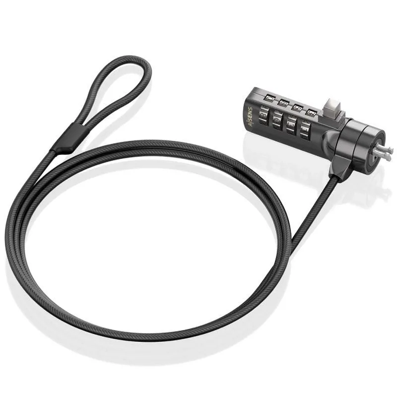 Cable de Seguridad para Portátiles Aisens ASLK-D40N03-BK, foto 2